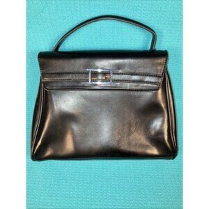 H Halston Women's Black Crossbody Adjustable Strap Handbag